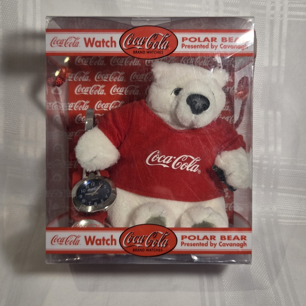 Coca Cola Polar Bear Watch - Red